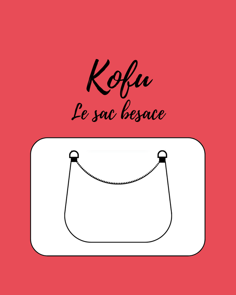Kofu - sac besace en obi traditopnnem ceinture japonaise - soie ou coton - plusieurs motifs disponibles