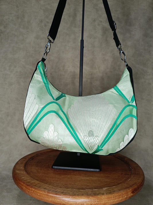 Kofu - Le sac Besace - motif Kujaku no Hane