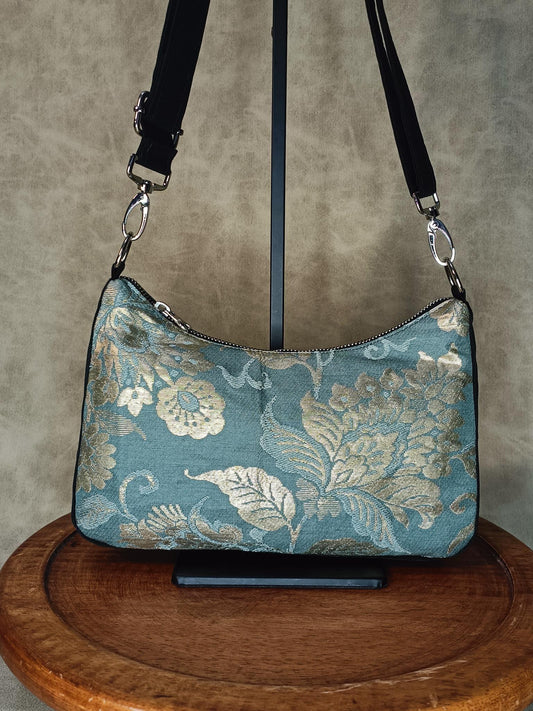 Omuta - Le sac de Ville - Motifs Kiku et Botan