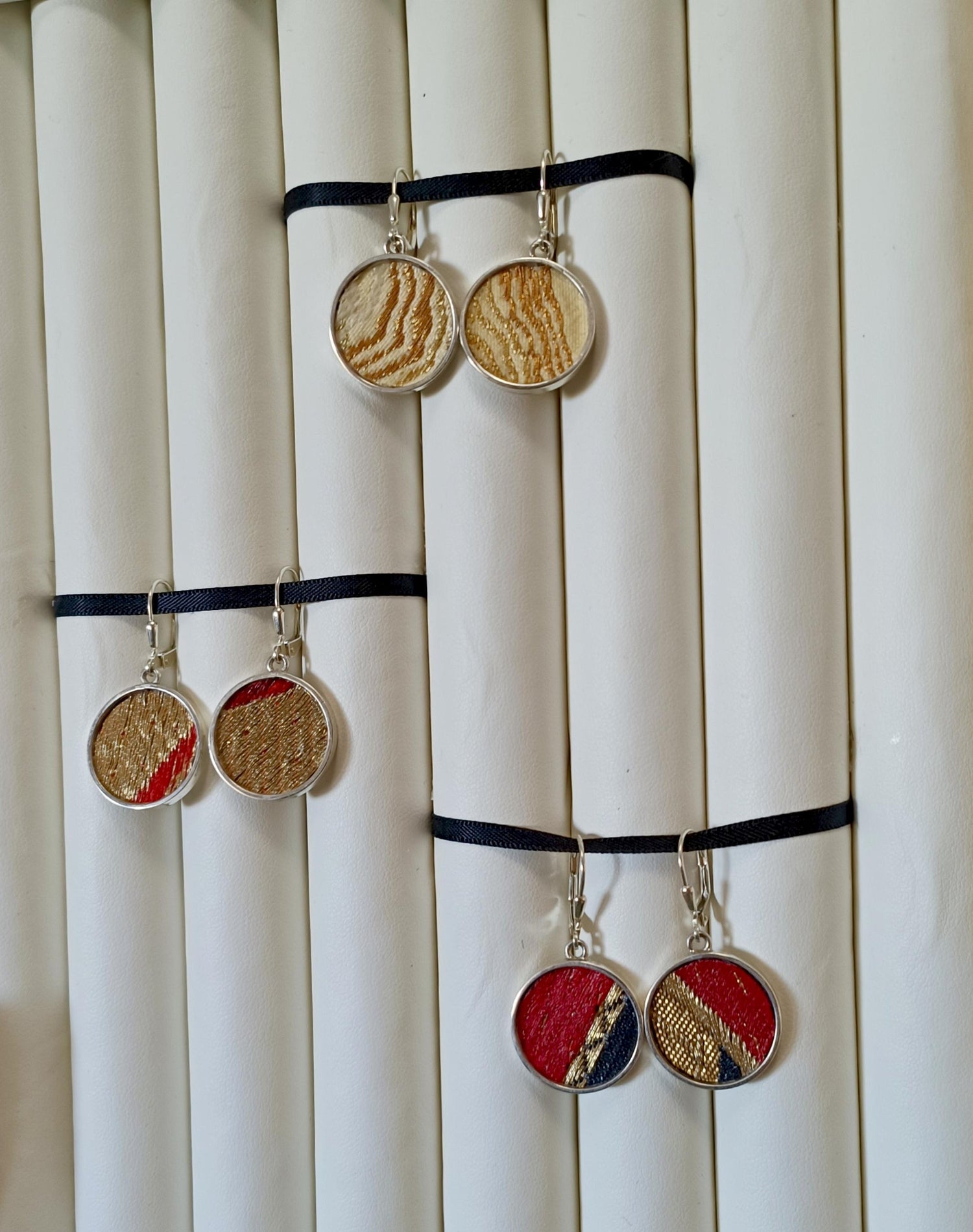 Les boucles d'oreille "Collection Japon"