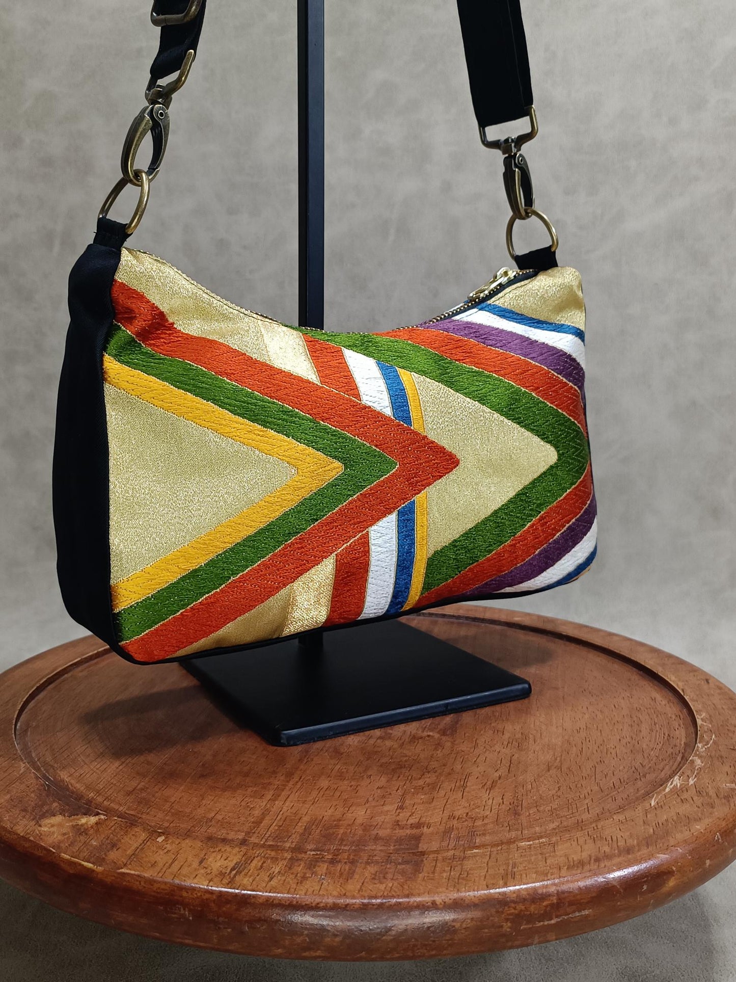 Omuta - Le sac de Ville - Motif Sankaku