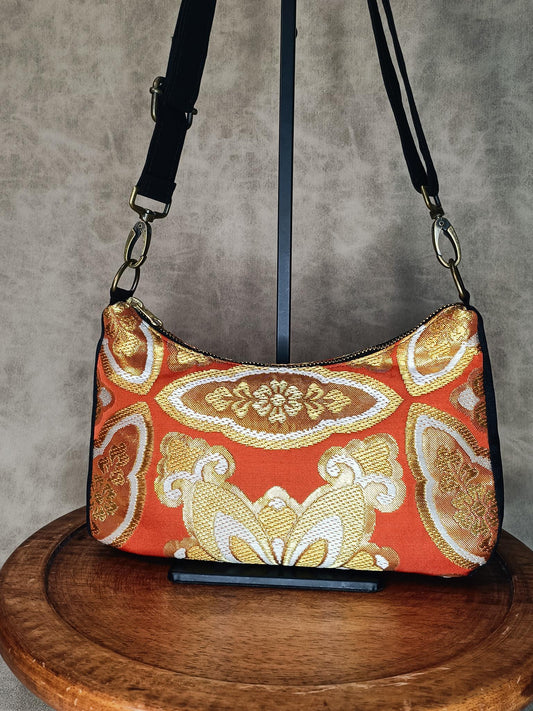 Omuta - Le sac de Ville - Motif Tsubaki