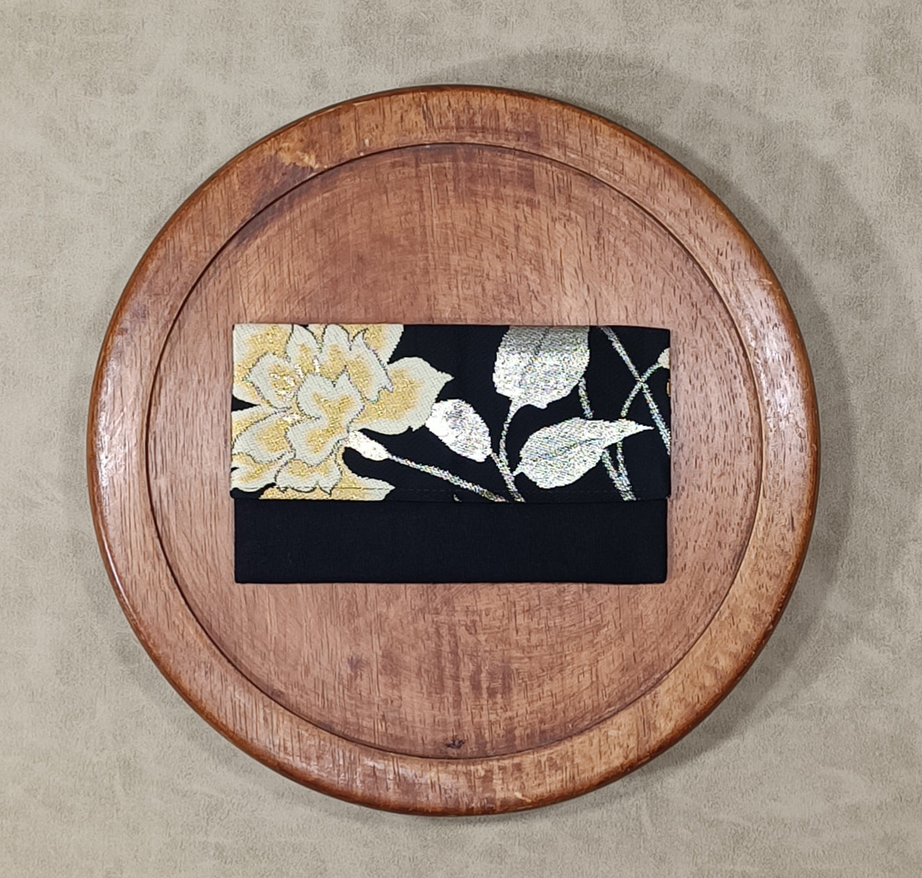 Beppu - Le mini porte carte avec Obi en Coton