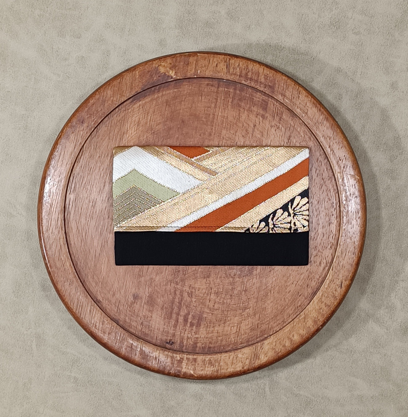 Beppu - Le mini porte carte avec Obi en Coton