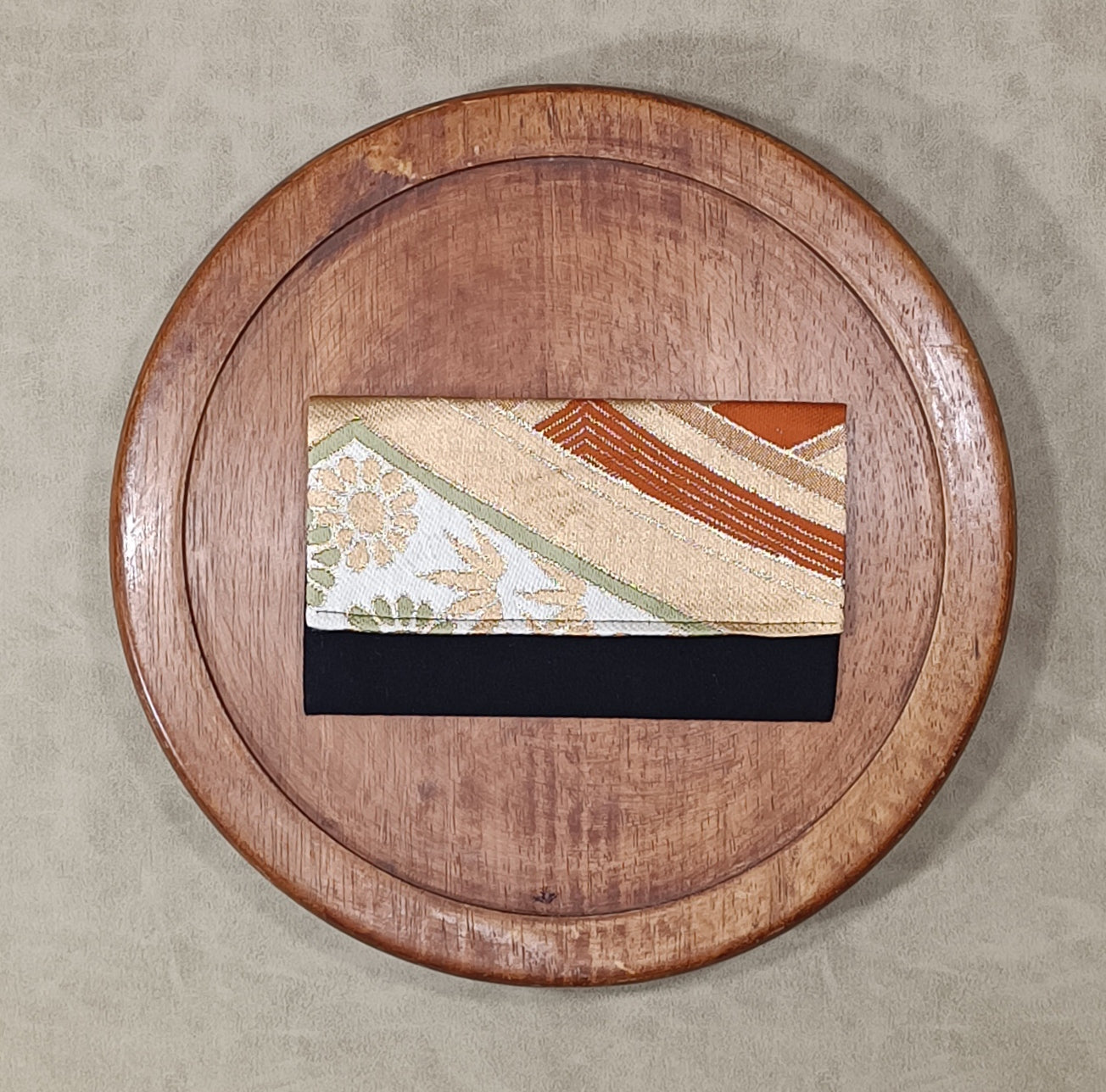 Beppu - Le mini porte carte avec Obi en Coton