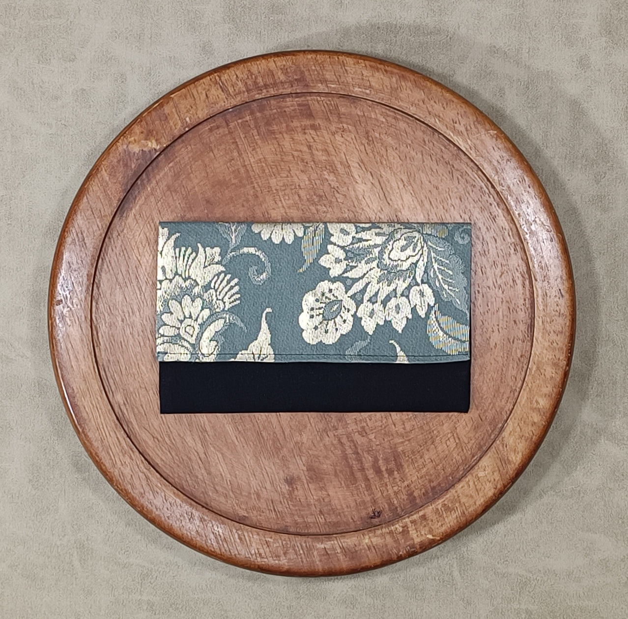 Beppu - Le mini porte carte avec Obi en Soie