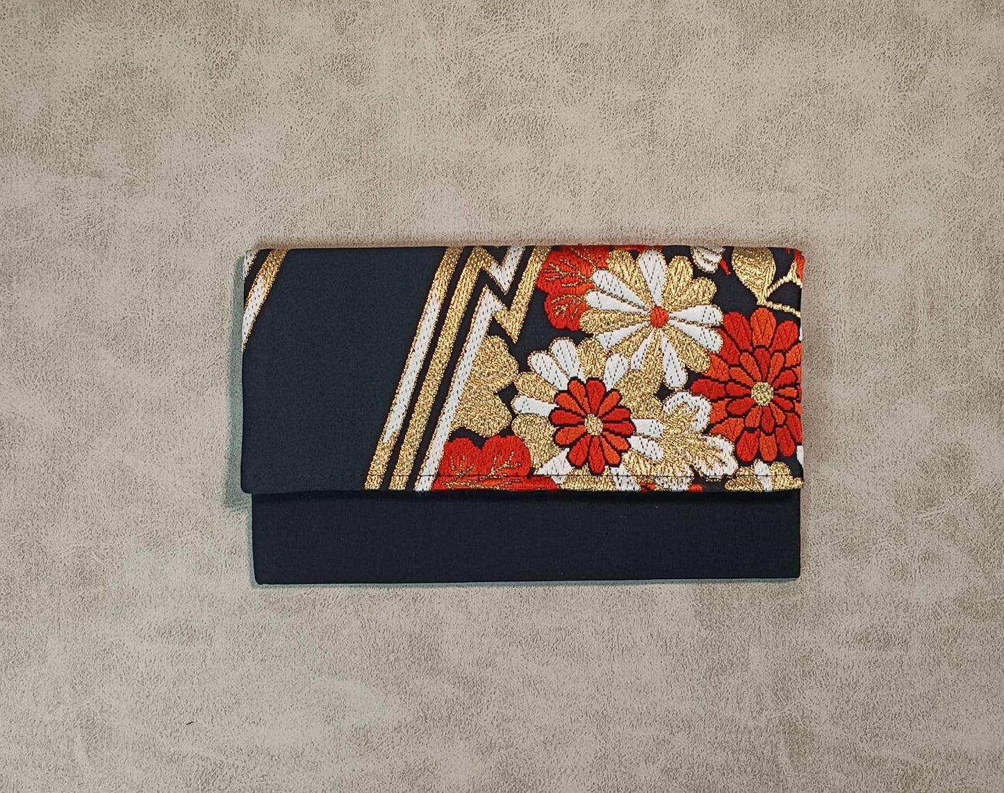 Beppu - Le mini porte carte avec Obi en Soie