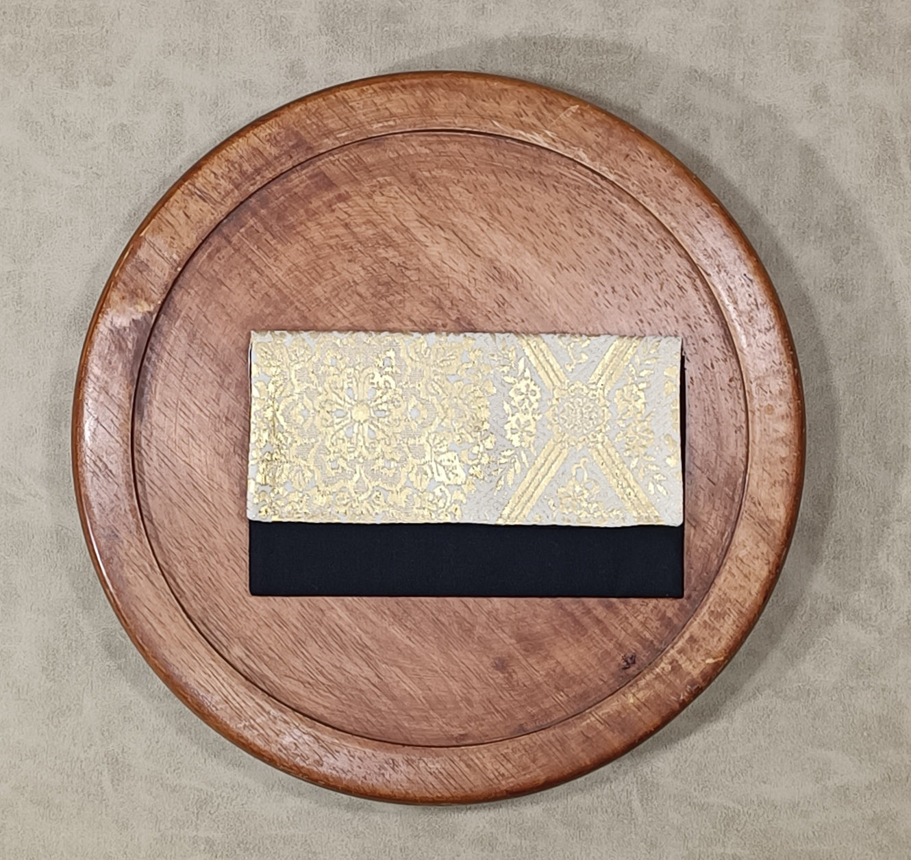 Beppu - Le mini porte carte avec Obi en Soie