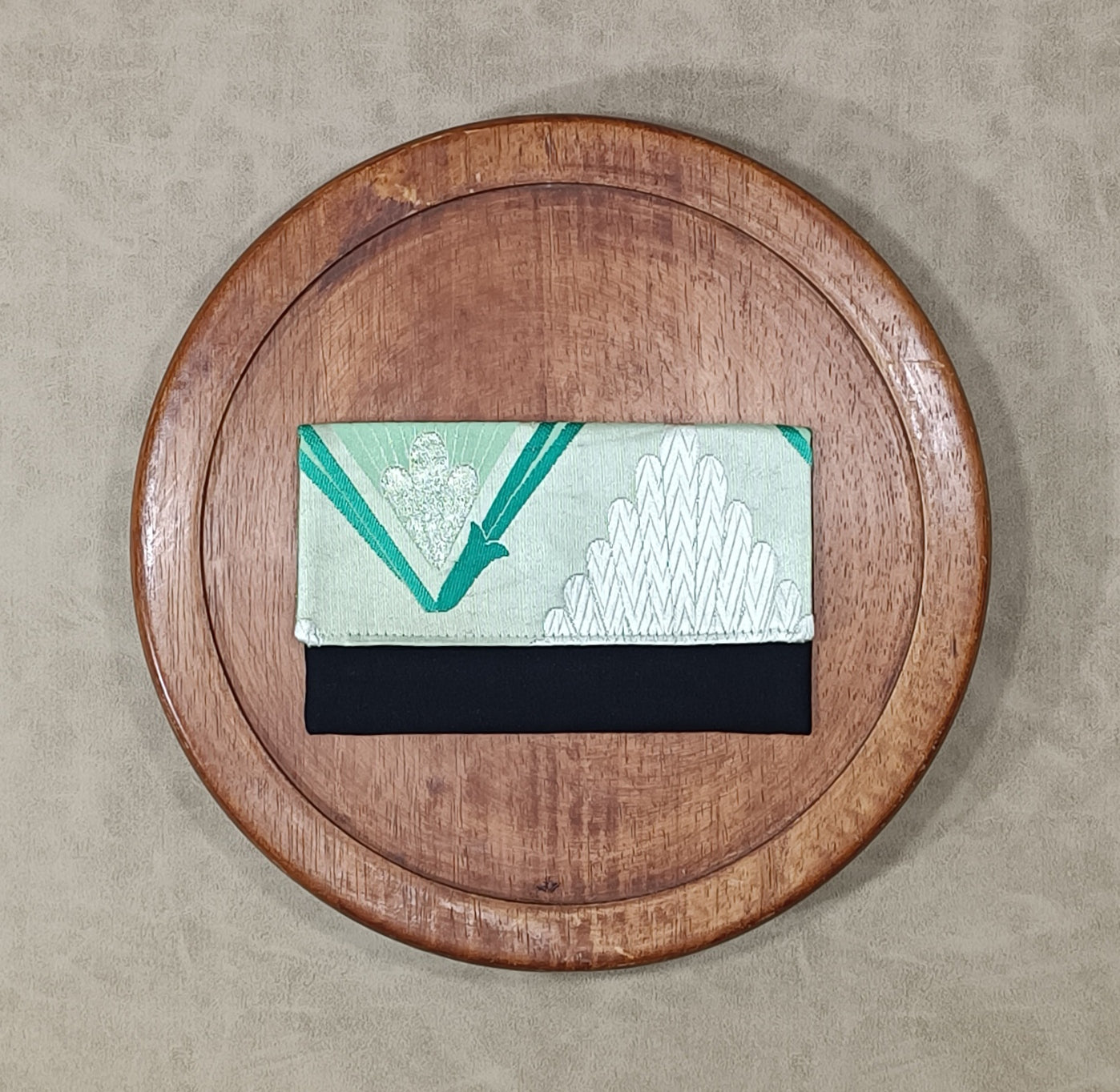 Beppu - Le mini porte carte avec Obi en Soie