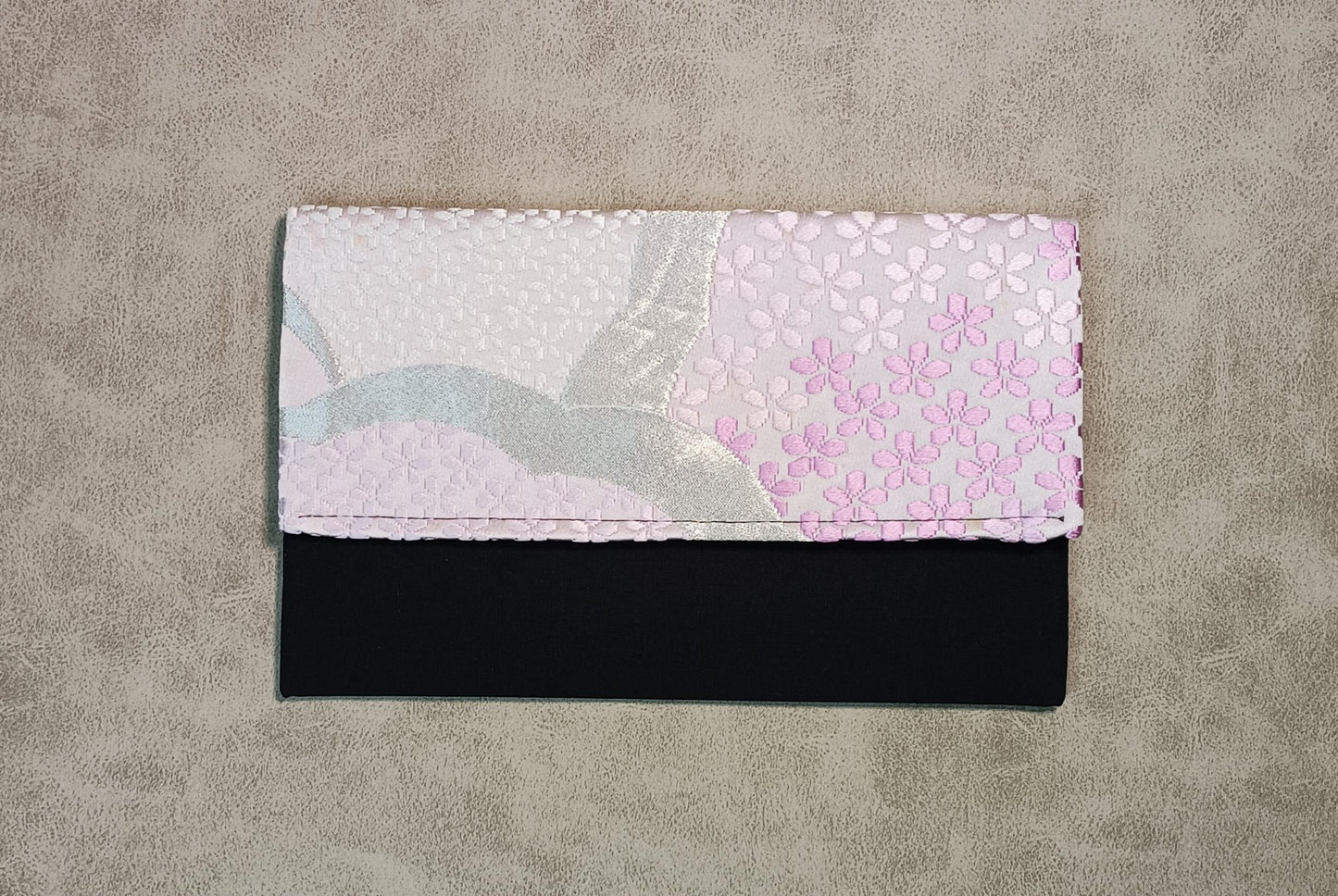 Beppu - Le mini porte carte avec Obi en Soie