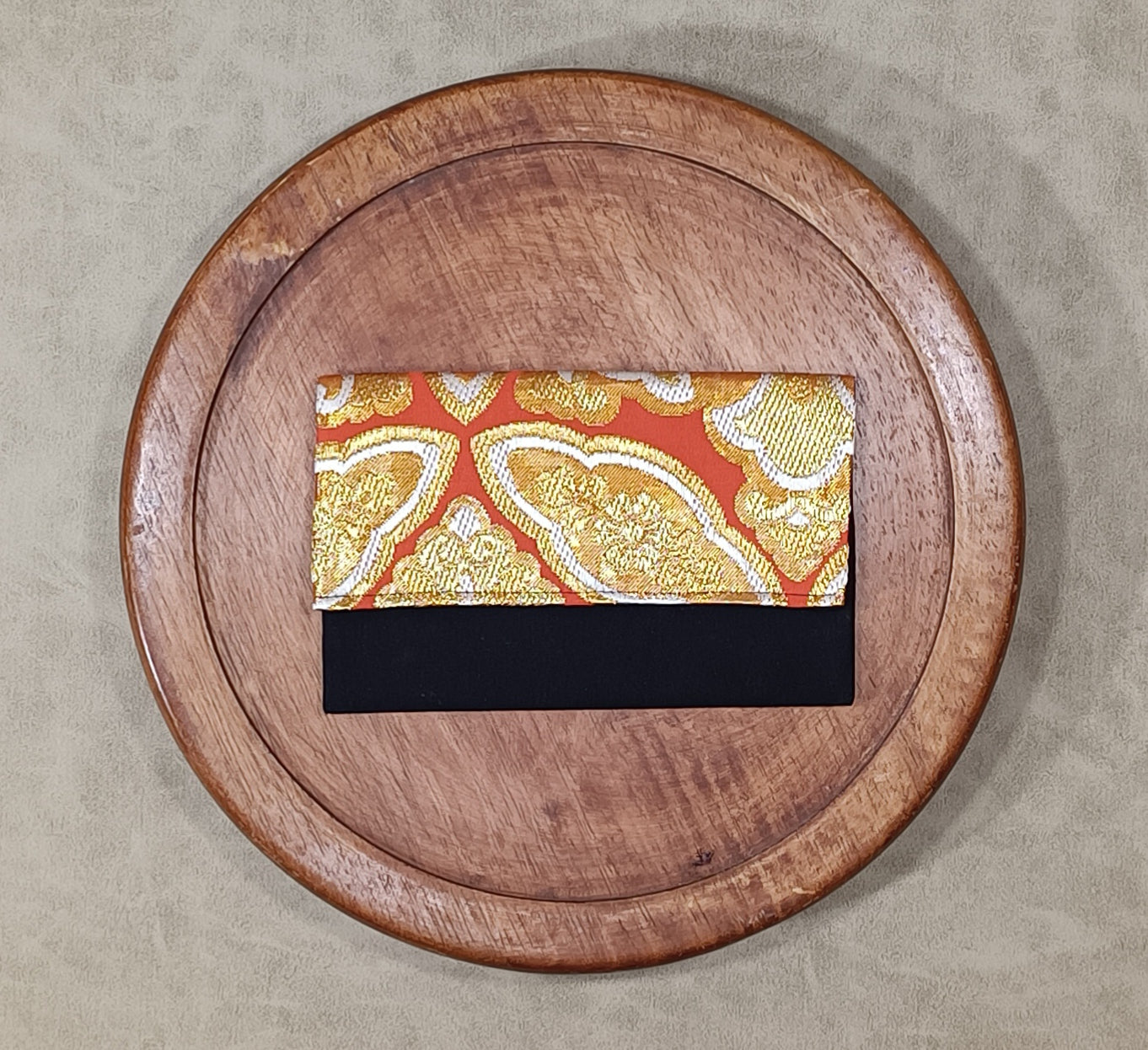 Beppu - Le mini porte carte avec Obi en Soie