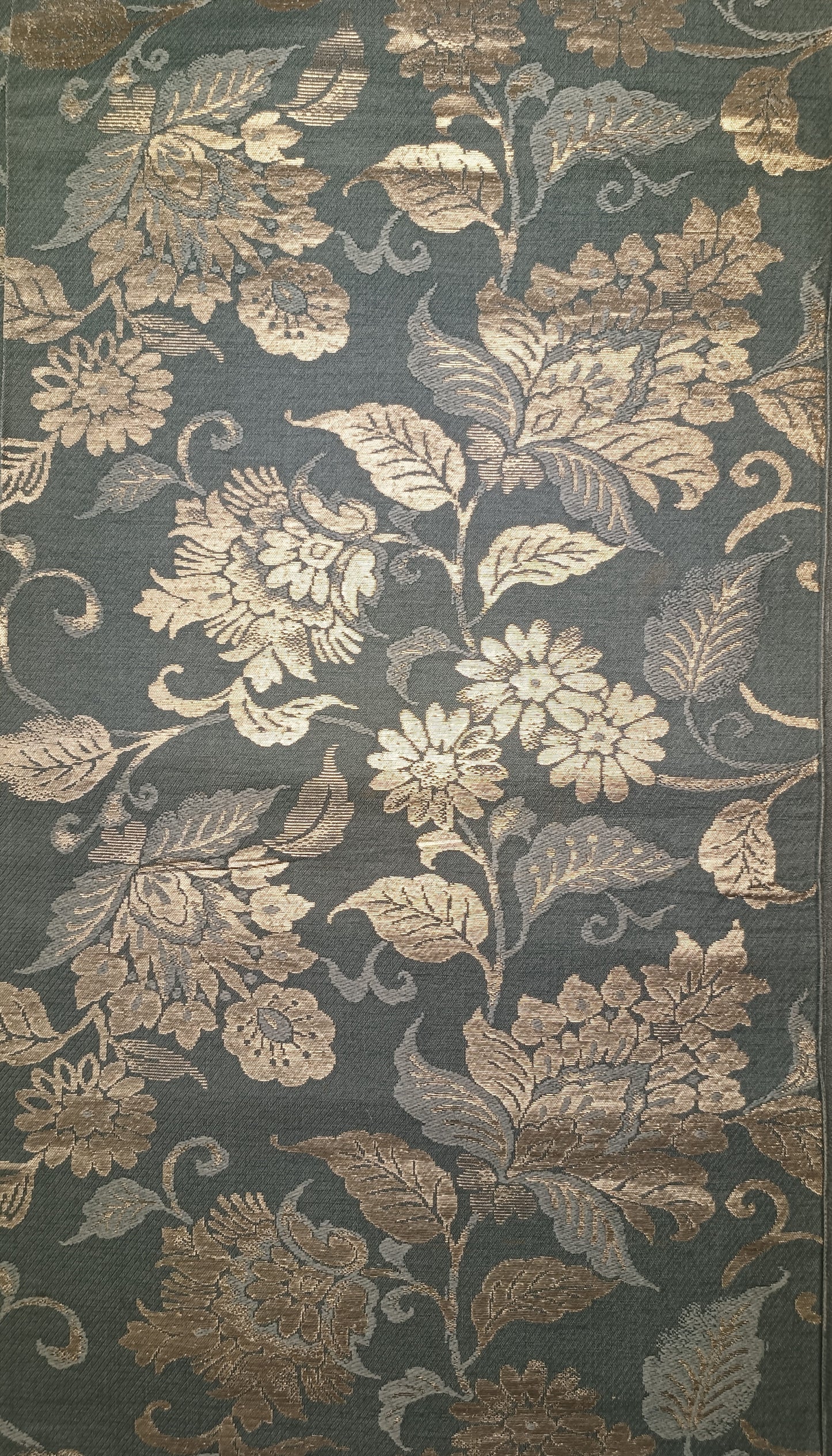 Sac baguette unique en tissu japonais vintage (obi). Fait main en France. Élégance, symboles japonais et upcycling textile.