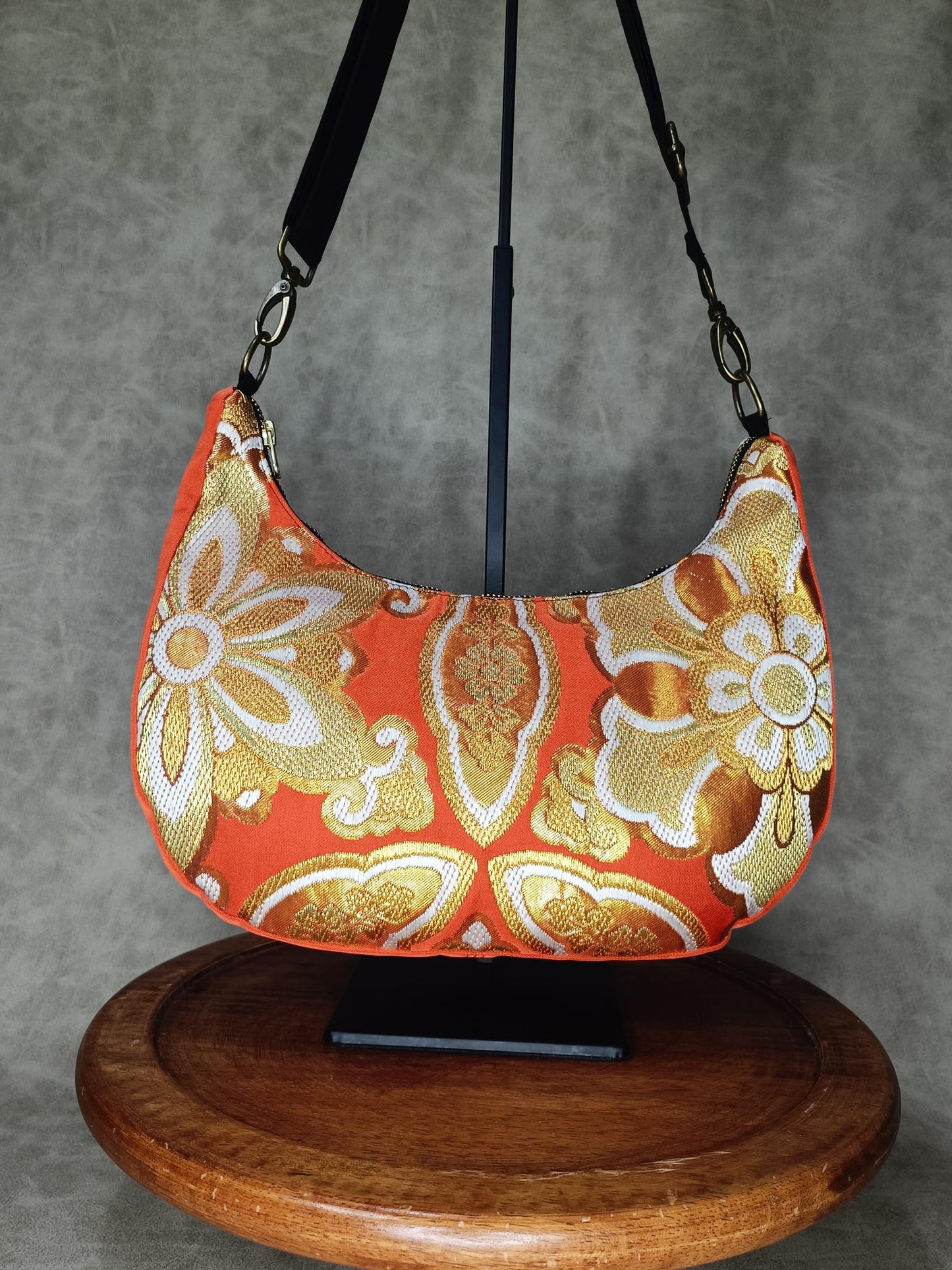 Kofu - Le sac Besace - motif Tsubaki