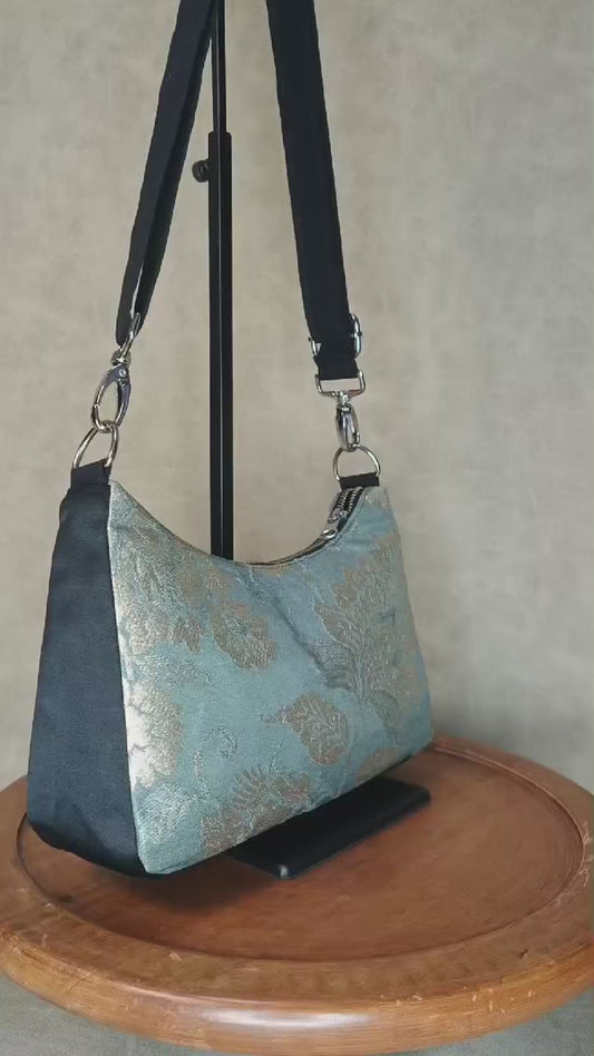 Omuta - Le sac de Ville - Motifs Kiku et Botan