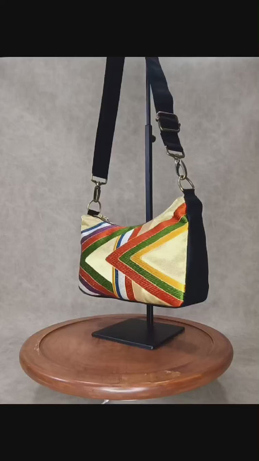 Omuta - Le sac de Ville - Motif Sankaku