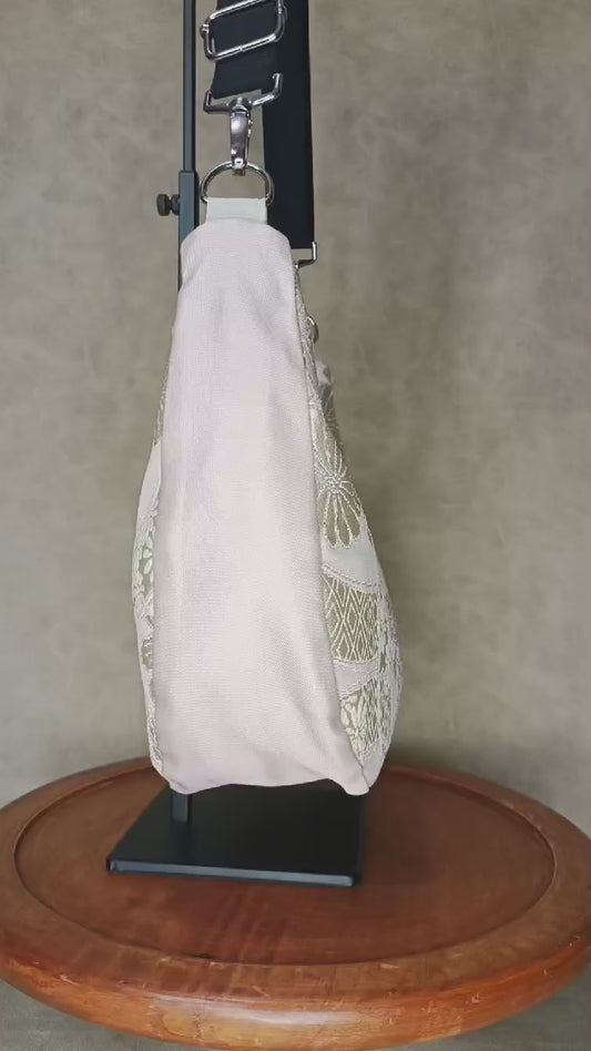 Kofu - Le sac Besace - motifs Kiku Seigaiha