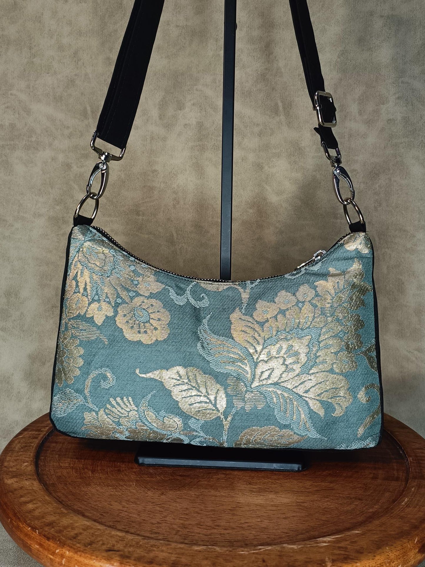 Omuta - Le sac de Ville - Motifs Kiku et Botan